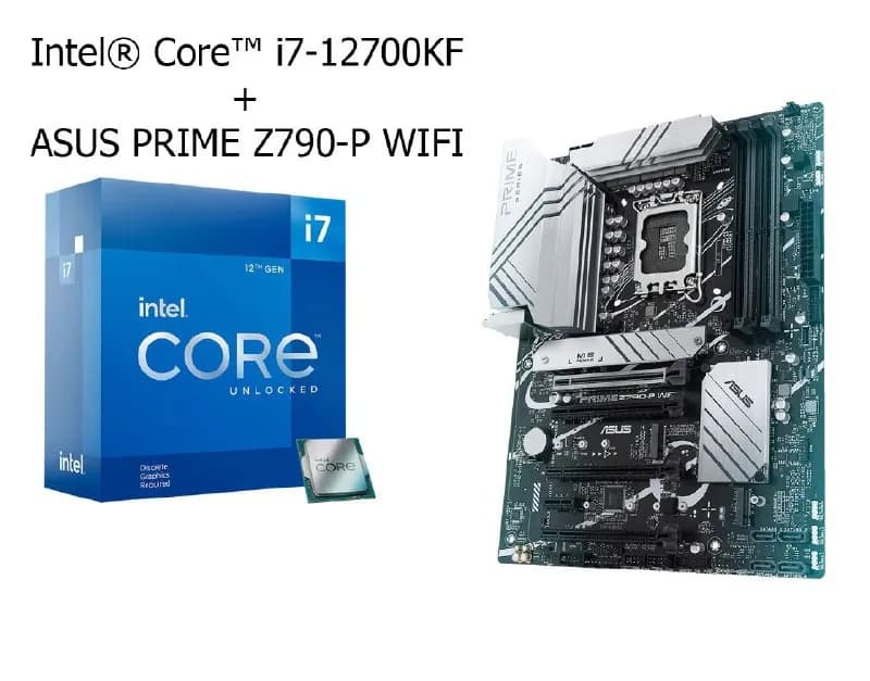 Intel Core i7-12700KF + ASUS Prime Z790 — Тбилиси — 1 300 ₾