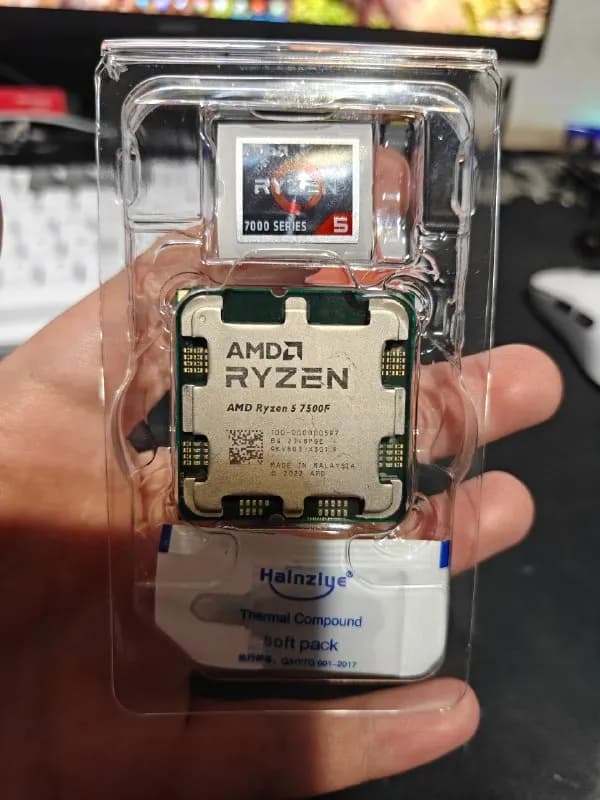 Процессор AMD Ryzen 5 7500f и видеокарта Sapphire Nitro+ RX 580 — Тбилиси — 5 ₾