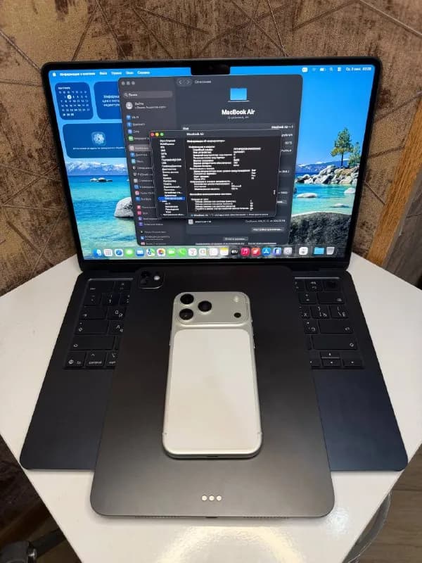 1. MacBook Air 13 M5 16/512gb — Тбилиси — 3 450 ₾