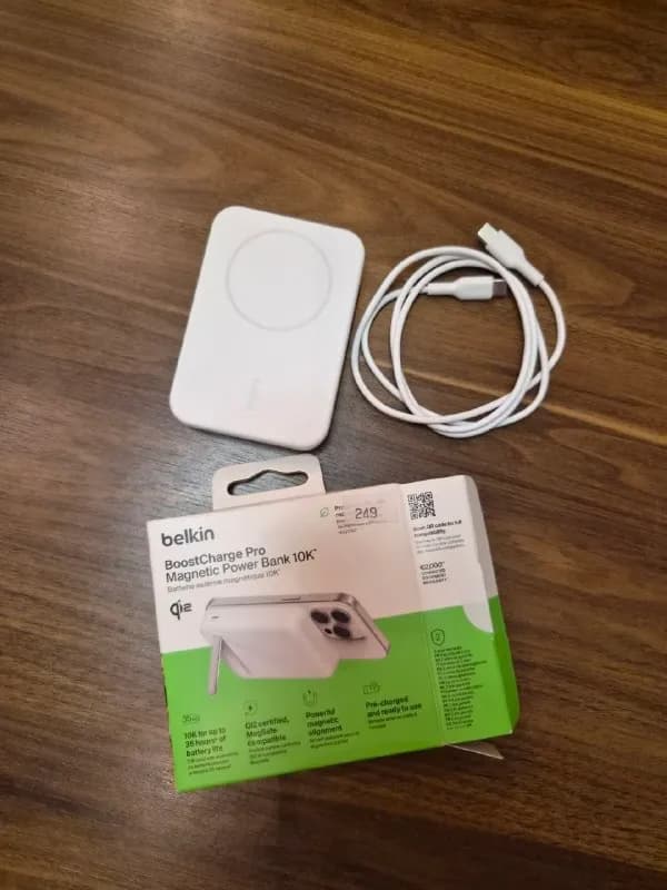 Power Bank Belkin BoostCharge Pro 10 000 mAh / Qi2 / MagSafe — Батуми — 200 ₾