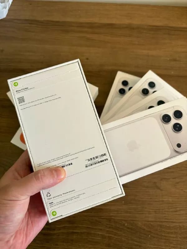 eSIM — iPhone 17 Pro Max 256GB — 3600 GEL Silver — Батуми — 3 600 ₾