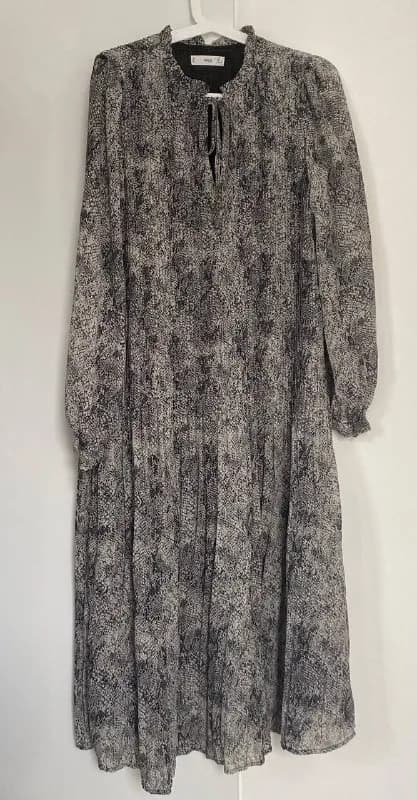 MANGO PLITI плиссированное (принт питон) — Тбилиси — 30 ₾