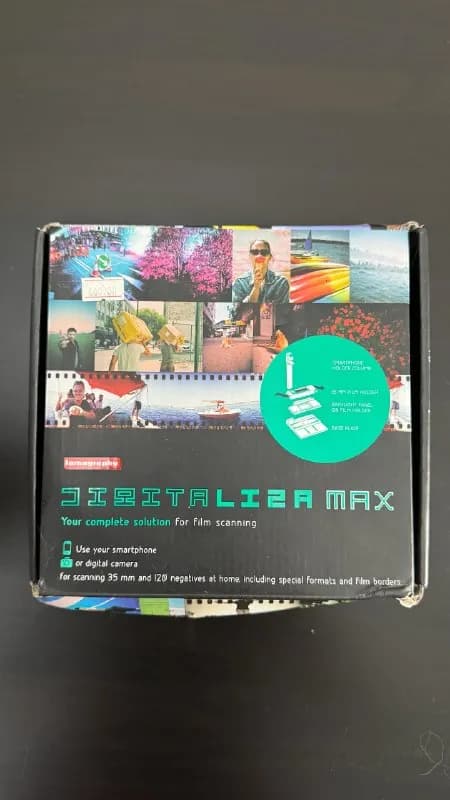 Digitaliza MAX. Именно эта версия девайса позволяет оцифровывать фотопленку с помощью камеры смартфо — Тбилиси — 300 ₾