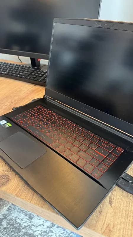 MSI GF65 Thin 9sexr, Intel i5-9300H CPU 2.40Ghz, GeForce RTX 2060 6gb, 24gb ОЗУ, 477 gb SSD. Win 10, — Батуми — 850 ₾