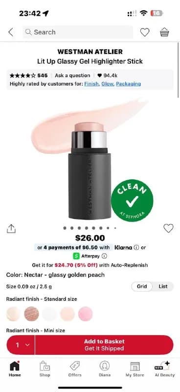 Хайлайтер кремовый Westman Atelier — Батуми — 40 ₾