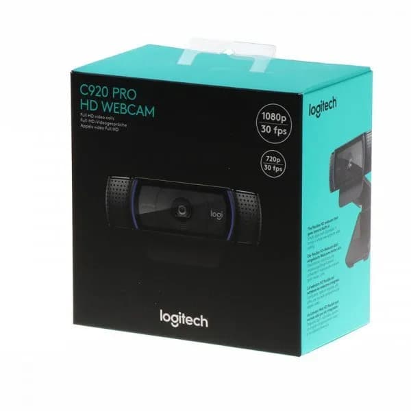 Logitech C920 PRO HD в отличном состоянии. Отличный выбор для стримов, онлайн-встреч, записи видео н — Тбилиси — 170 ₾