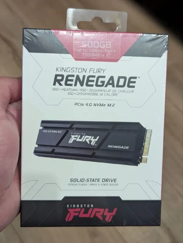 SSD M2 Kingston FURY Renegade 500GB — Тбилиси — 450 ₾