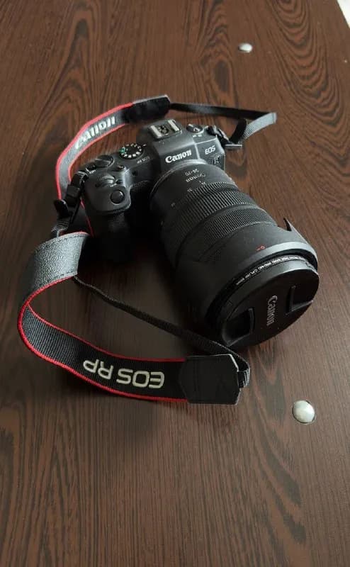 Canon RP body в комплекте зарядник и 1 аккумулятор. Была в качестве запасной камеры, сделано 20-30 с — Тбилиси — 800 $