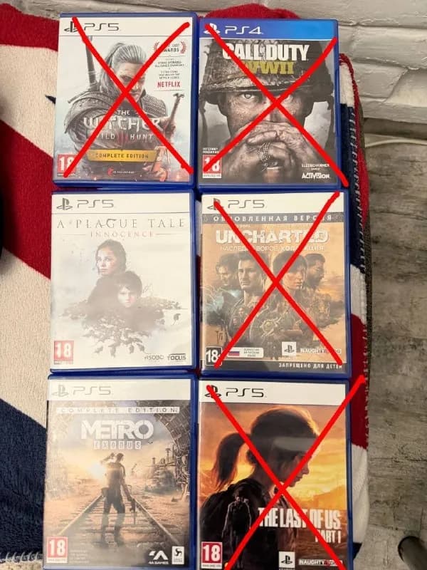 Игры для PS5 (2 шт.) — Тбилиси — 50 ₾
