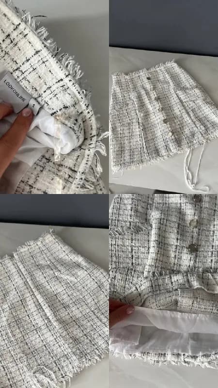 1. Юбка твидовая (LOOKONLINE) — Батуми — 35 ₾