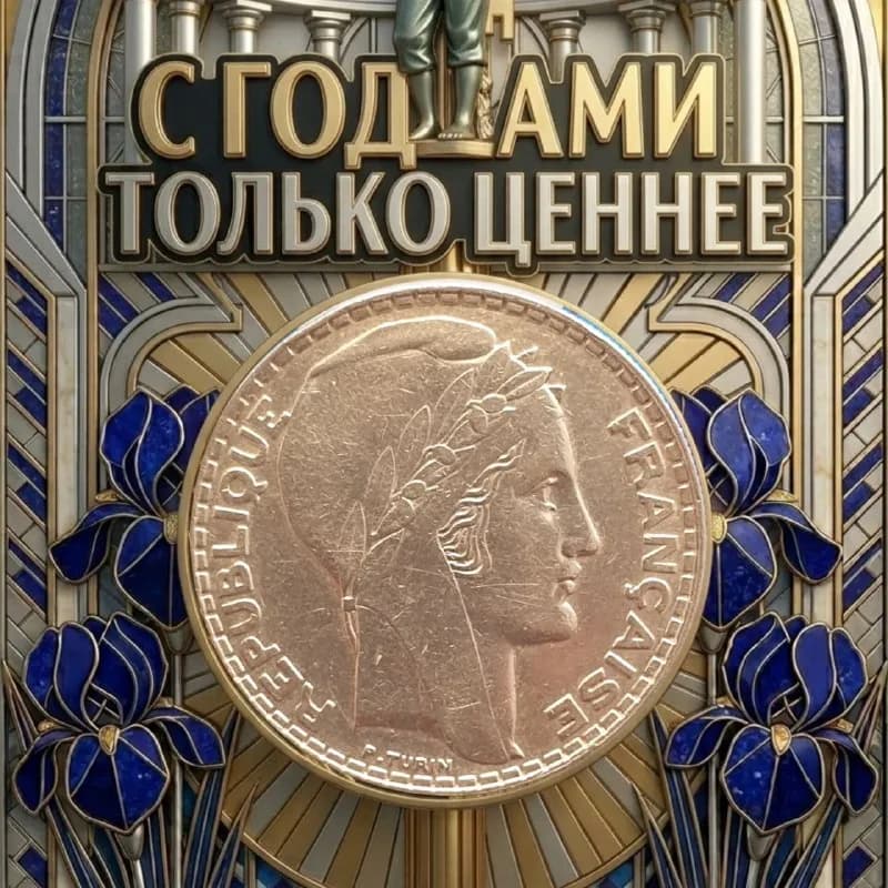 20 франков (1933) — Ровесница Батумского Шарма — Батуми — 235 ₾