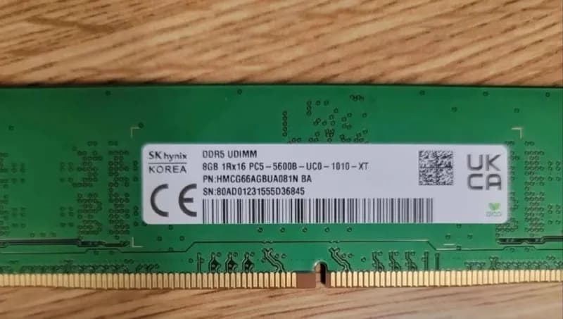 SK hynix 8GB DDR5 5600MT/s — Батуми — 270 ₾