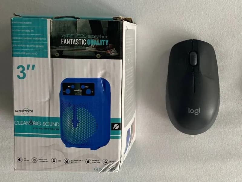 Колонка новая в коробке и мышь Logitech — Батуми — 30 ₾