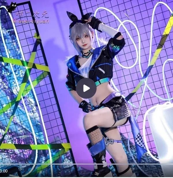 Silver Wolf из Honkai Star Rail. Размер M-L европейский, ближе к L. — Батуми — 150 ₾