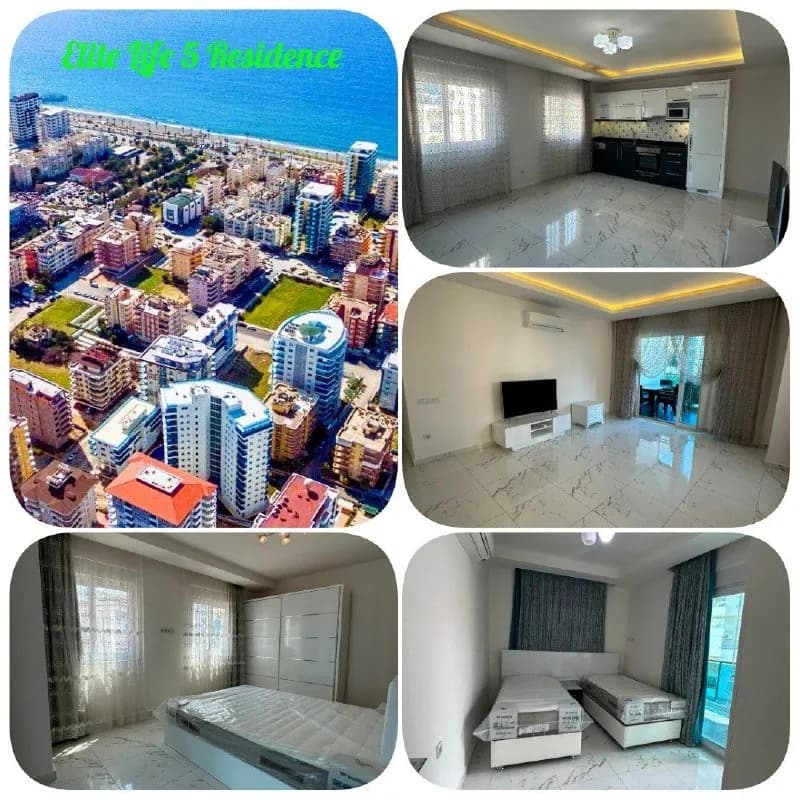 Elite Life 5 Residence комплекс с полной инфраструктурой в центре Махмутлара — Анталия — 128 000 ₾