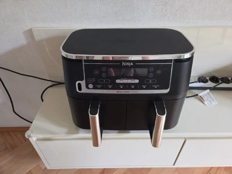 Ninja Foodi MAX Dual Zone AF451EU, 9,5 л. Куплен в официальном магазине Shark & Ninja в Грузии. Щуп — Тбилиси — 500 ₾