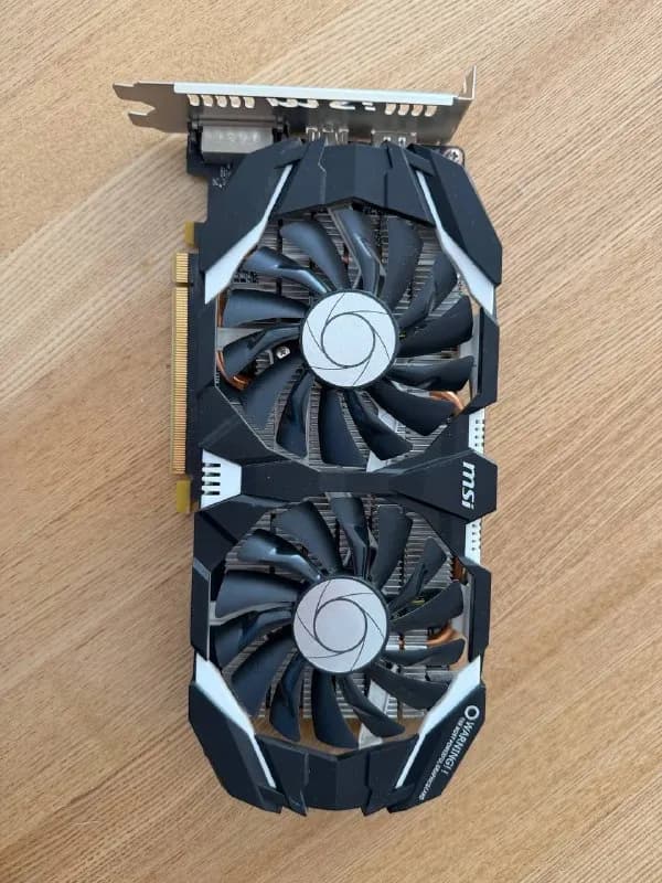 MSI GeForce GTX 1060 3GT OC 3GB — Тбилиси — 230 ₾