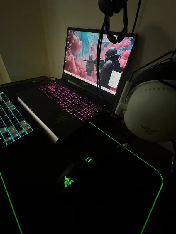 ASUS TUF Gaming F15 + мышка и наушники и пад (комплект). — Батуми — 1 700 ₾