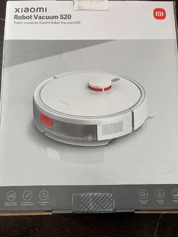 Xiaomi Robot Vacuum S20 (в хорошем состоянии, работает исправно, есть царапины). Есть влажная и суха — Тбилиси — 290 ₾