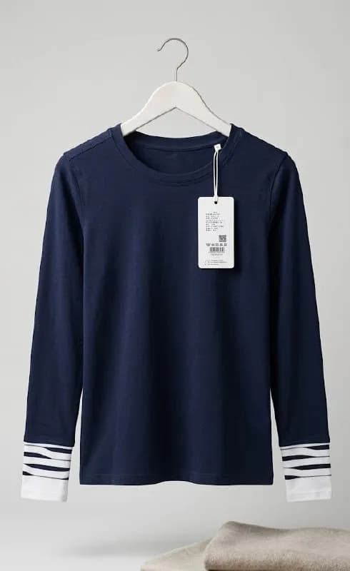 👚Лонгслив для сезона осень–весна, тёмно-синего цвета, совершенно новый, с биркой. — Ереван — 4 000 ֏
