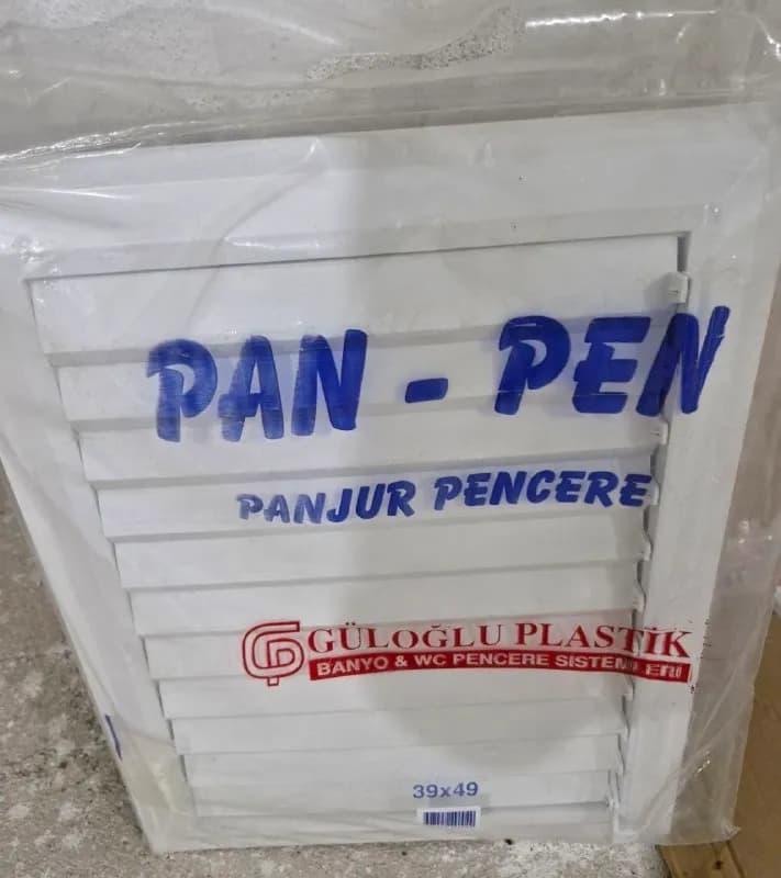 Оконный вентиляционный клапан Güloğlu Pan-Pen Shutter Window Vent 39×49 см — Анталия — 350 ₺