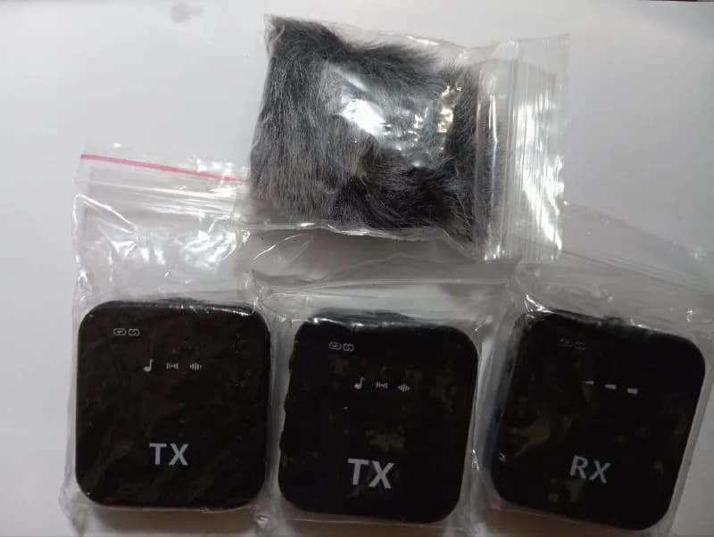 Микрофон петличка 2TX + 1RX с шумоподавителями — Алматы — 5 000 ₸