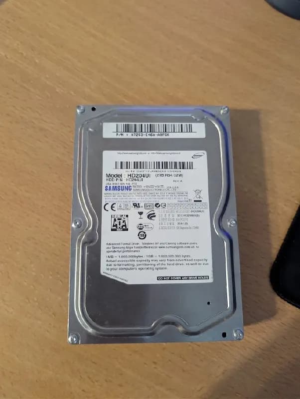 Samsung 2TB HDD (100% Health) жесткий диск — Тбилиси — 200 ₾