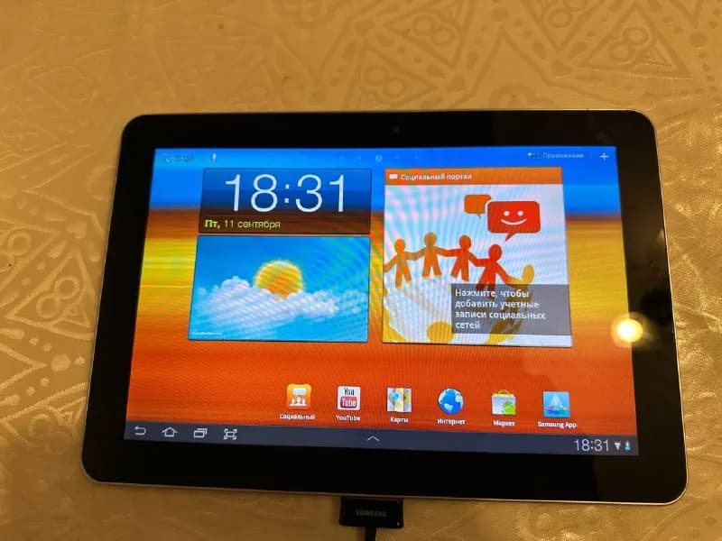 galaxy tab 10.1, в идеальном и исправном состоянии — Астана