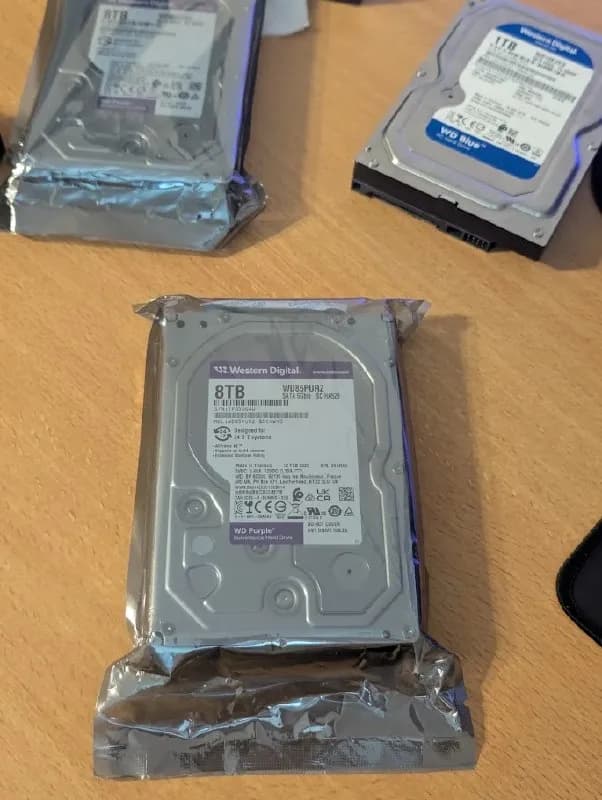 Жесткий диск Western Digital 8TB HDD новый — Тбилиси — 720 ₾