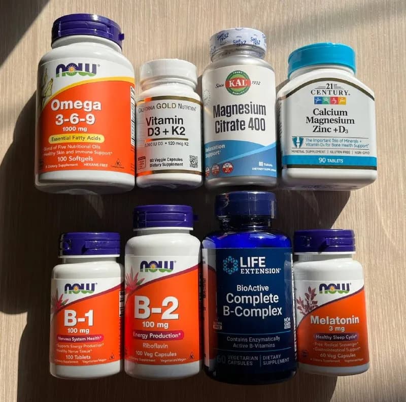 Витамины и БАДы: Omega 3-6-9, D3+K2, магний, цинк — Батуми — 43 ₾