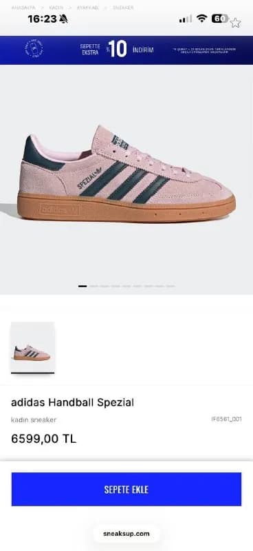 adidas Handball Spezial. Хорошее состояние, носились мало, куплены год назад. Оригинал. Унисекс. — Анталия