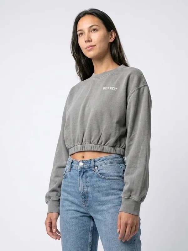 Свитшот H&M укороченный XS — Батуми — 10 ₾