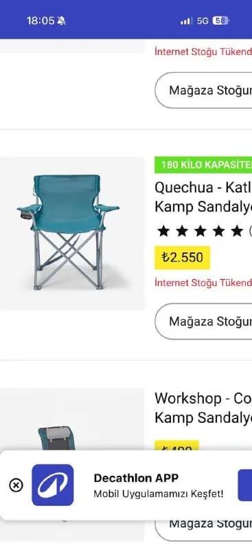 Стул — Стамбул — 1 000 ₺