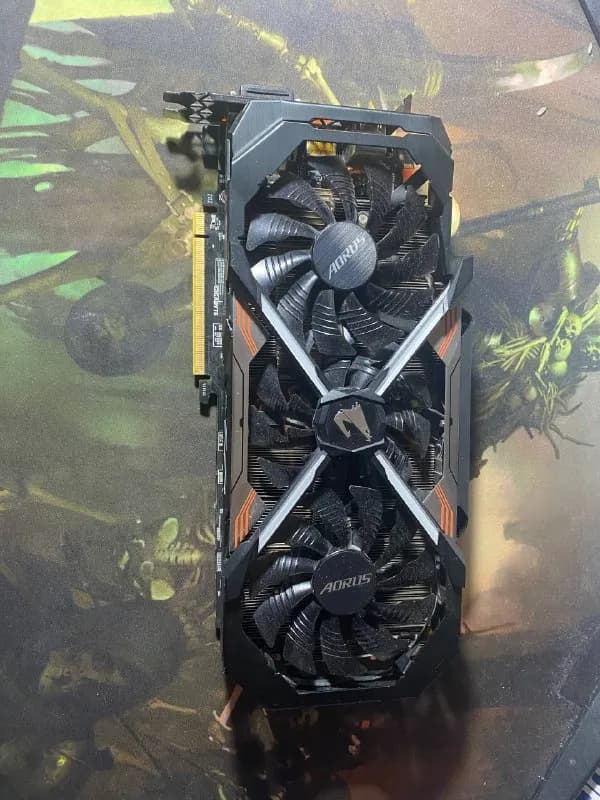 Gigabyte AORUS GeForce Gtx 1080ti Xtreme Edition в отличном состоянии, стояла в моем личном компьюте — Батуми — 500 ₾