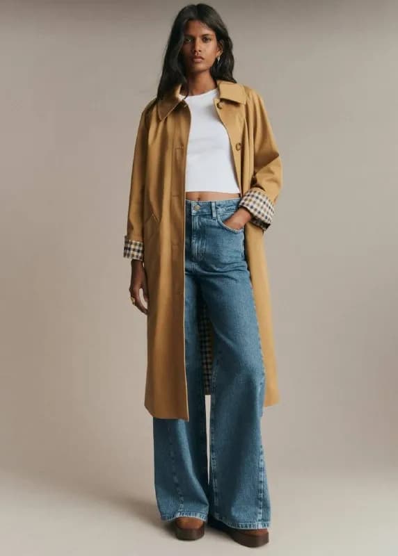 Selling Sezane trench coat. Brand new. Camel color. Size 36- US4 -Small. Fit is oversized. 60000 AM — Ереван — 60 000 ֏