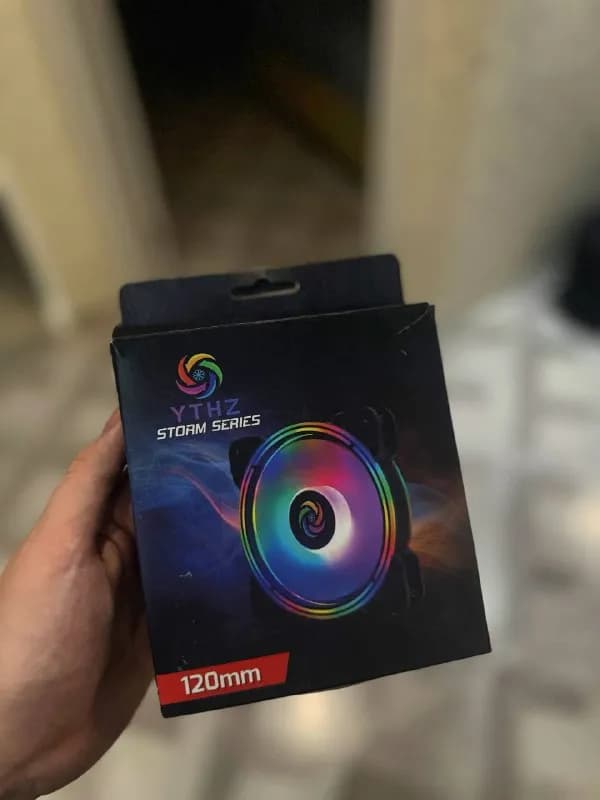RGB Вентиляторы для корпуса Пк (Molex подключение) — Батуми — 5 ₾
