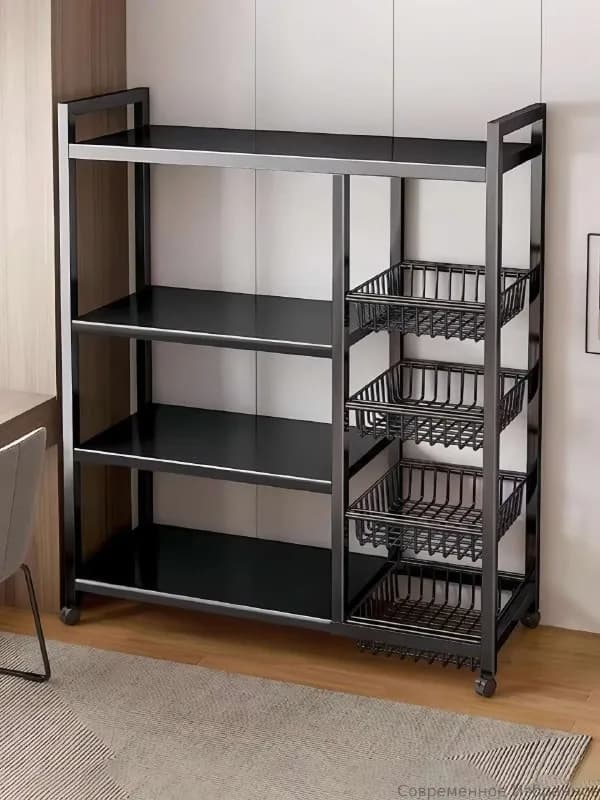 Стеллаж большой из металла со съемными корзинами — Батуми — 150 ₾