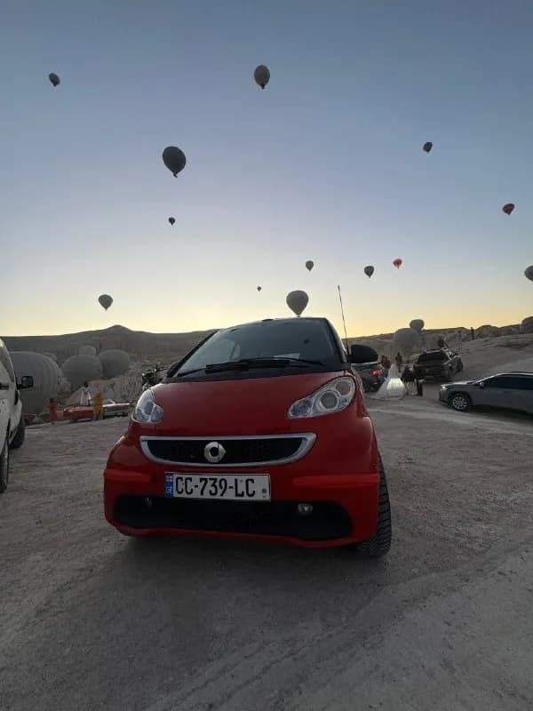 Smart for two Cabrio. Без проблем объездил всю Турцию и почти всю Грузию, надежный, удобный и эконом — Батуми — 4 000 $