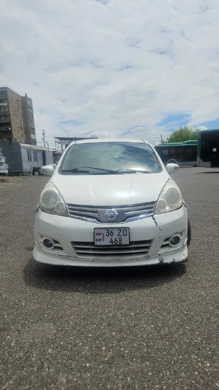 Nissan Note 2008 1.5L, Бензин 1.5Л, Автоматическая коробка, Руль — Левый, есть жидкий газ, Проблемы то — Ереван — 1 400 000 $