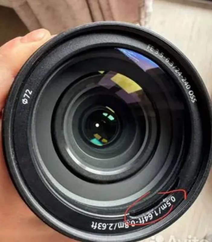 1. Объектив Sony fe 24 240 mm f 3.5 6.3 — Тбилиси — 950 ₾