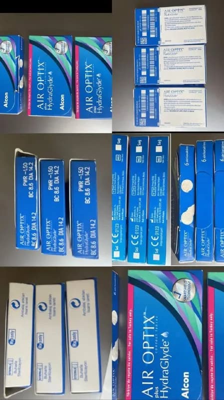 Контактные линзы Air Optix plus HydraGlyde −1.50 BC8.6 DIA14.2 — Батуми — 105 ₾
