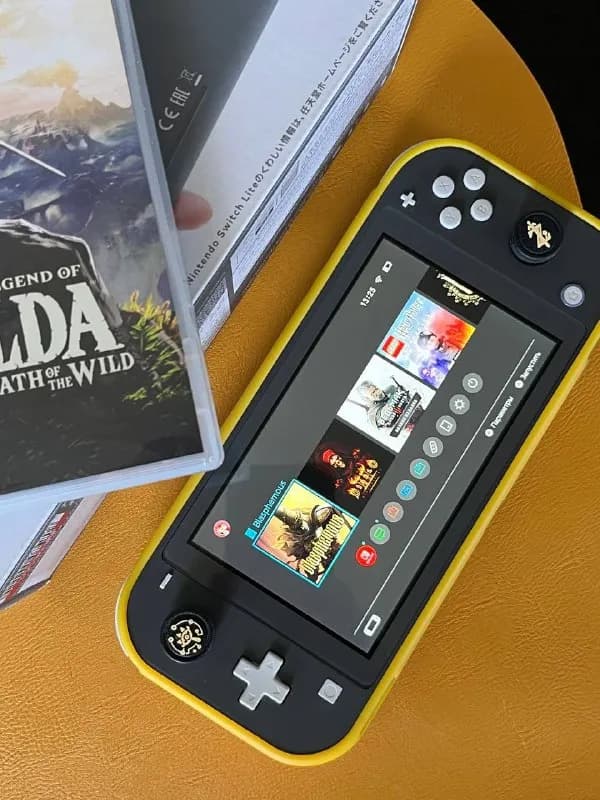 Nintendo Switch Lite. Отличное состояние, полный комплект. 400Gel. — Тбилиси — 400 ₾
