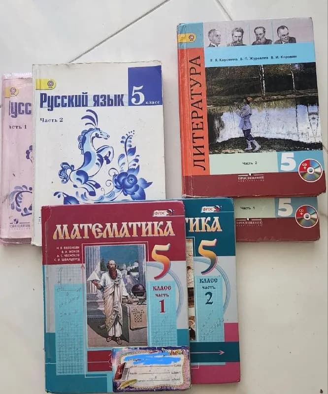 Учебники 5 класс русский сектор — Батуми — 50 ₾