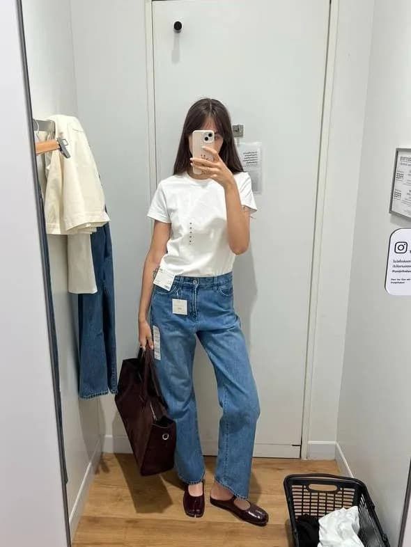UNIQLO со средней посадкой. 100% хлопок. — Тбилиси — 30 ₾