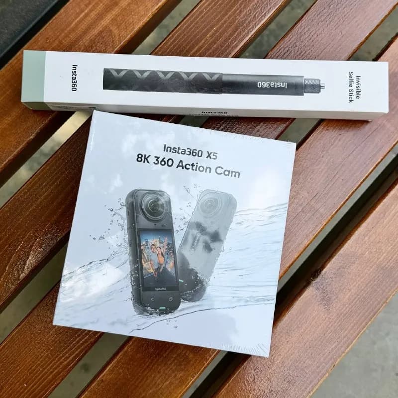 Insta 360 X5 8K + Invisible selfie stick. — Тбилиси — 1 580 ₾