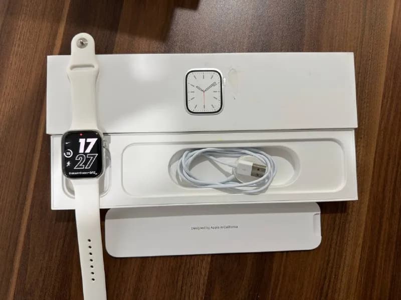 apple watch 7 45 stainless steel новые — Тбилиси — 400 ₾