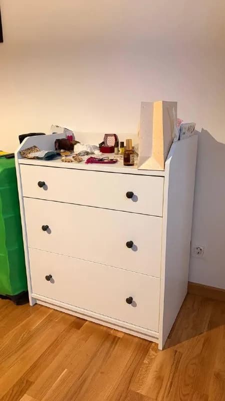 3 ящиками IKEA HAUGA (белый) — Белград — 8 500 дин