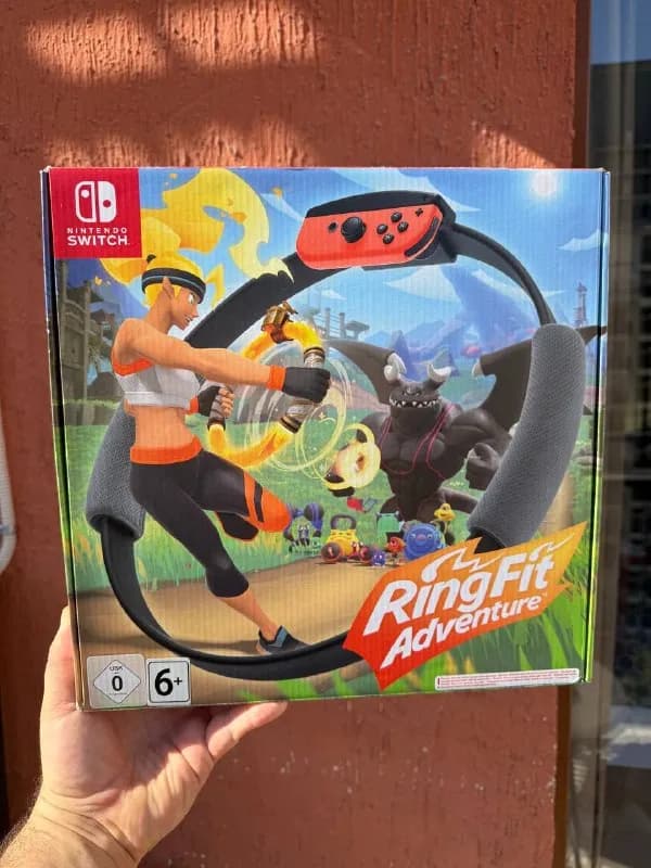 Nintendo Switch — Ring Fit Adventure, полный комплект — 180 GEL — Тбилиси — 180 ₾