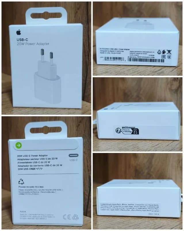 СЗУ Apple 20W USB-C Power Adapter оригинал — Минск — 1 200 Br