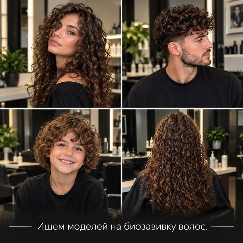 Модель на биозавивку волос, фото-видеосъемка — Ереван